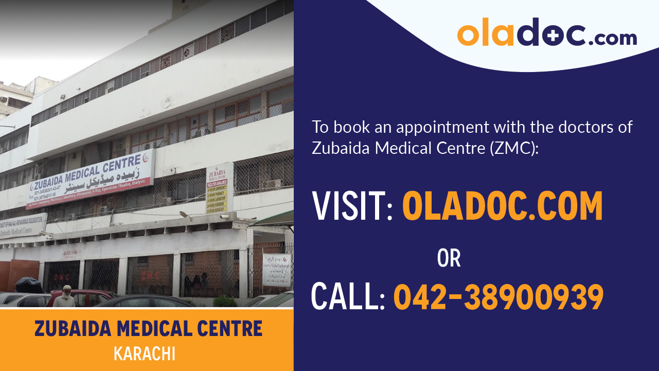Book Appointment With Doctors at Zubaida Medical Centre Karachi